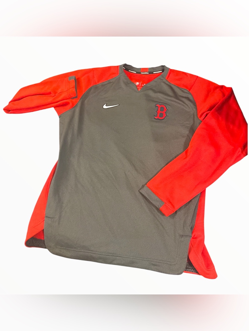 Men's Nike Boston Red Sox Authentic Collection Game Performance Pullover